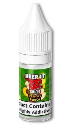 Picture of Keep It 100 Salts Peachy Punch 20mg 10ml