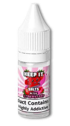 Picture of Keep It 100 Salts Milk Strawberry 20mg 10ml