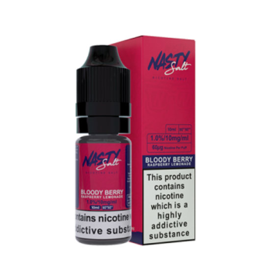 Picture of Nasty Salts Bloody Berry 50/50 20mg 10ml