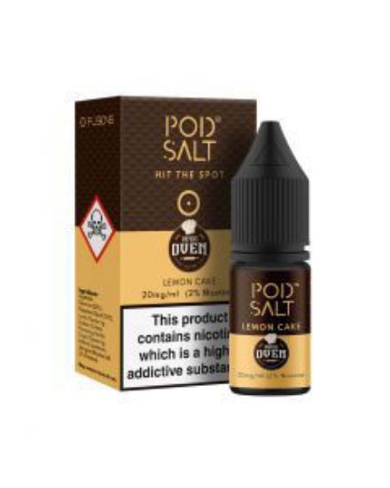 Picture of Pod Salt Fusions Lemon Cake 20mg 10ml