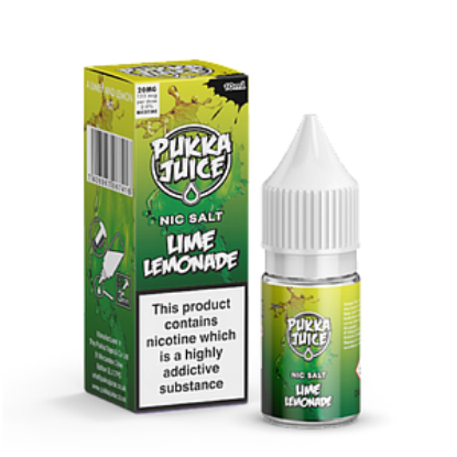 Picture of Pukka Juice Salts Lime Lemonade 50/50 20mg 10ml