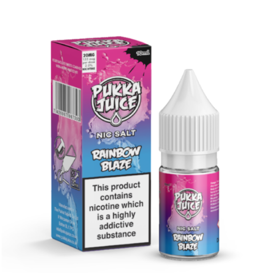 Picture of Pukka Juice Salts Rainbow Blaze 50/50 20mg 10ml