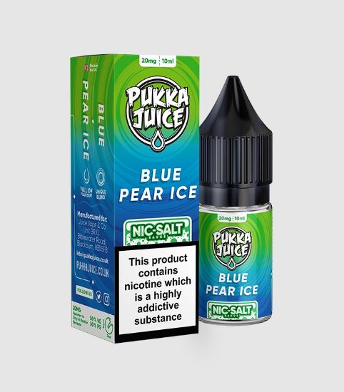 Picture of Pukka Juice Salts Blue Pear Ice 10ml 20mg