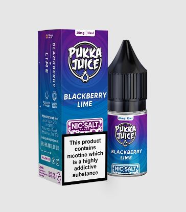 Picture of Pukka Juice Salts Blackberry Lime 10ml 20mg